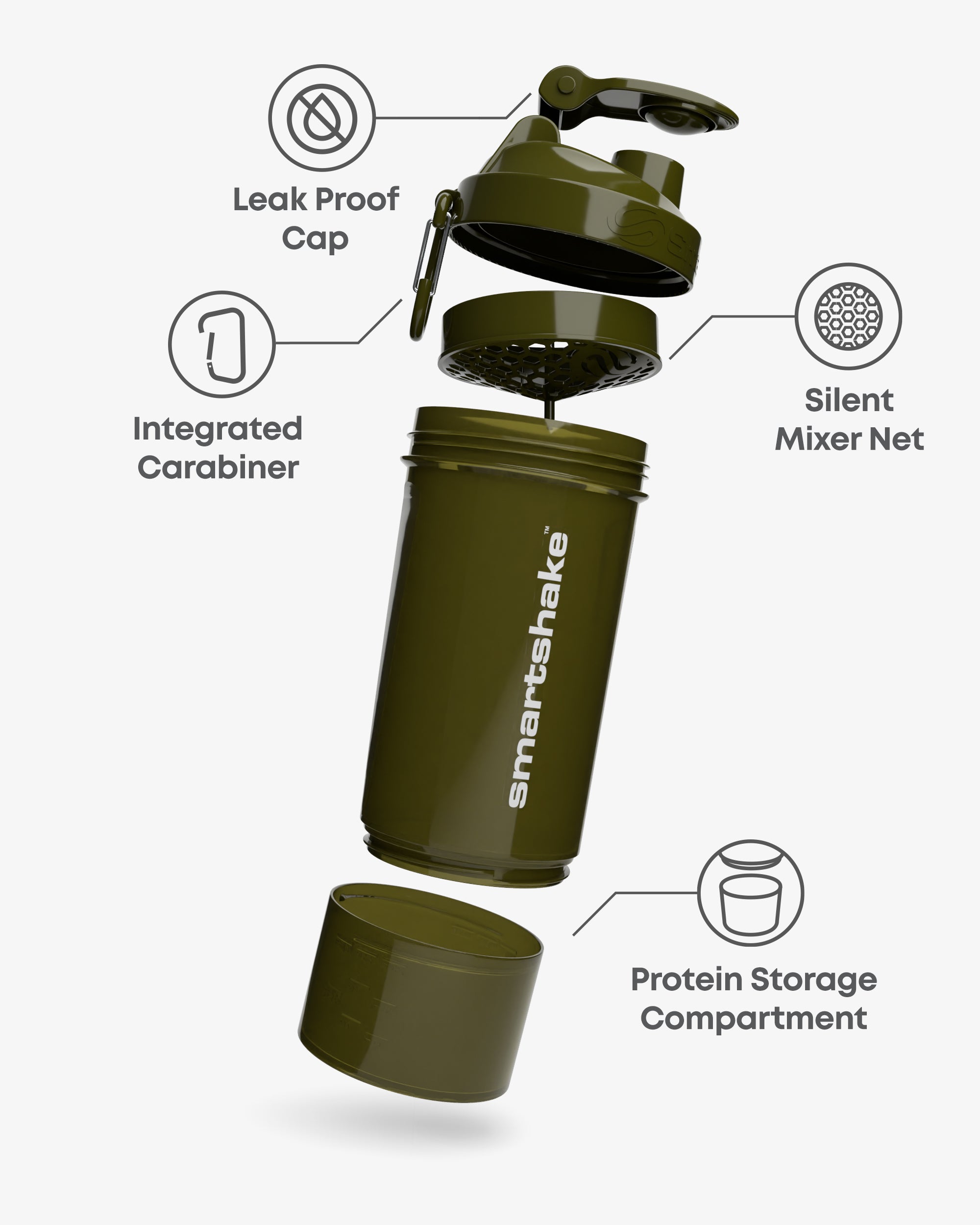 Original2Go ONE Army Green – Smartshake
