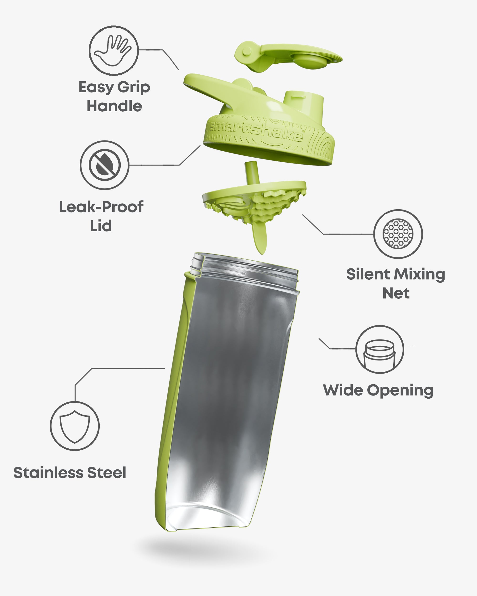 Reforce Stainless Steel TMNT Classic Logo – Smartshake