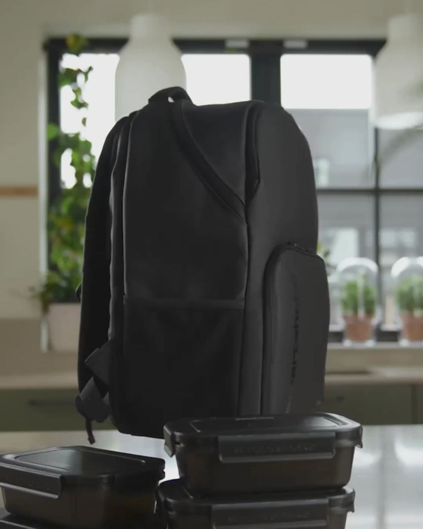 Smart H-Hec 3パック Meal Prep Backpack with 4 Food Containers and 2 Ice Packs – Smartshake