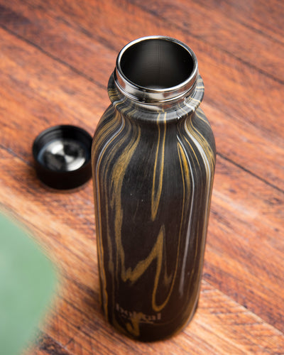 Bohtal Insulated Flask Black Marble